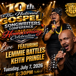 10th National Gospel Songwriters Conference Opening Night Celebration